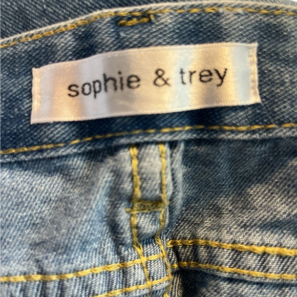 Distressed Denim Skirt - Picture 6 of 7